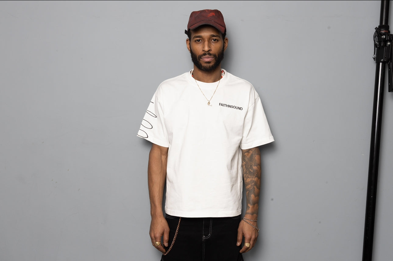 PRAYER BEADS System Tee SS26- Black/White - SS26